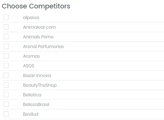 monitorizacion competidores